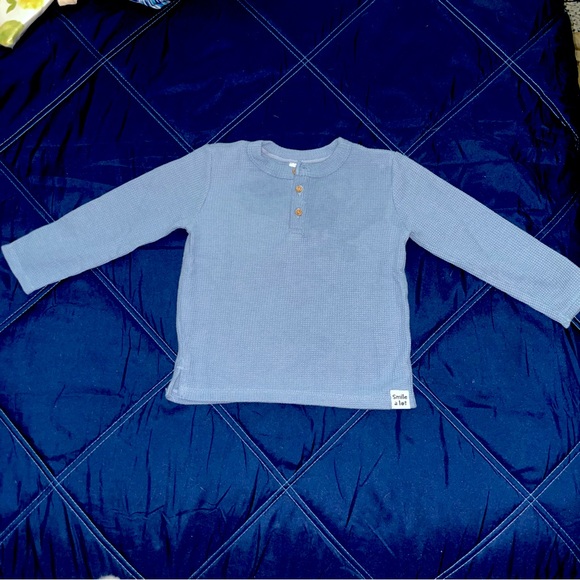 Modern Moments - Toddler Long Sleeve Casual Waffle Henley T-shirts (2-pack) - Picture 9 of 11